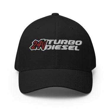 24 valve cummins hat in black